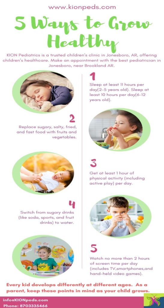 5 Ways to Grow Healthy Latest Infographics